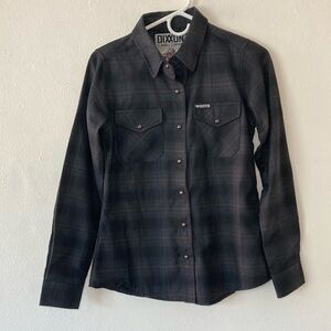 DIXXON Flannel Co Long Sleeve Button Up Shirt - Blackflys Limited Edition